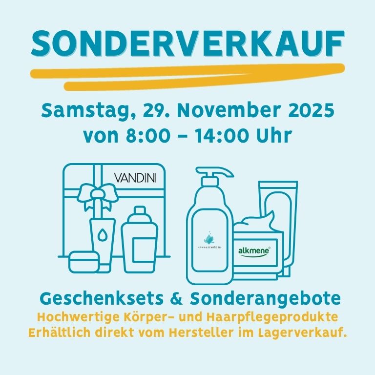 Einladung zum Sonderverkauf in Gundelsheim