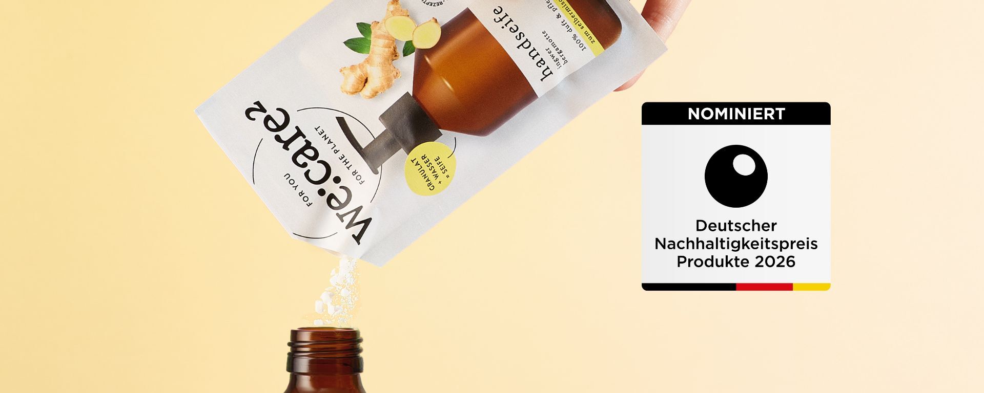 Nominierung für den Deutschen Nachhaltigkeitspreis Produkt