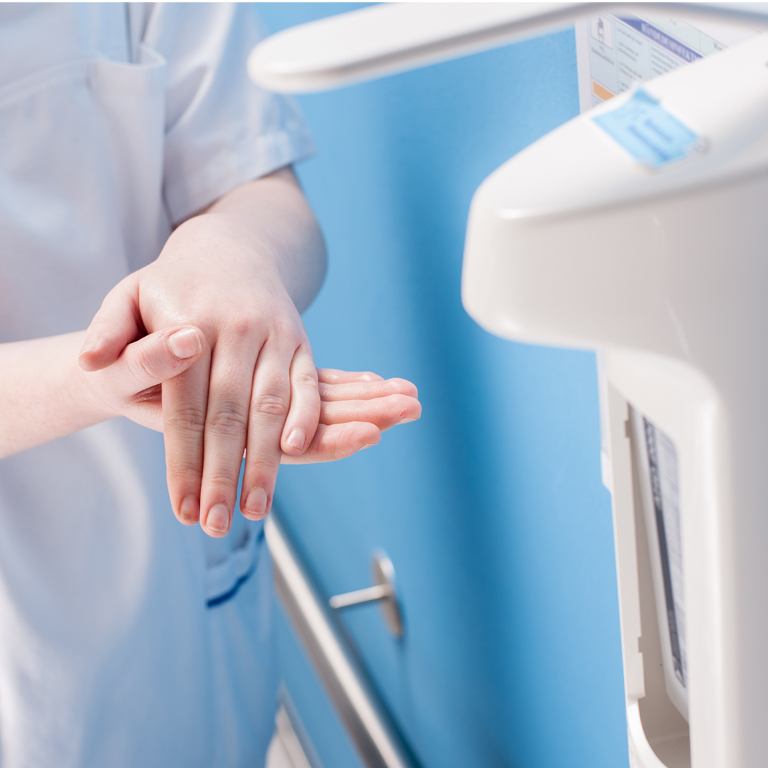 producing hand sanitiser