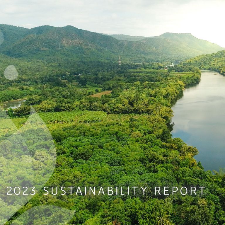 Landscape as the cover image for the 2023 Sustainability Report